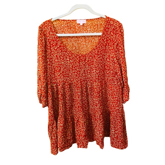 Pink Lily Dresses & Skirts - Pink Lily Red Floral Dress